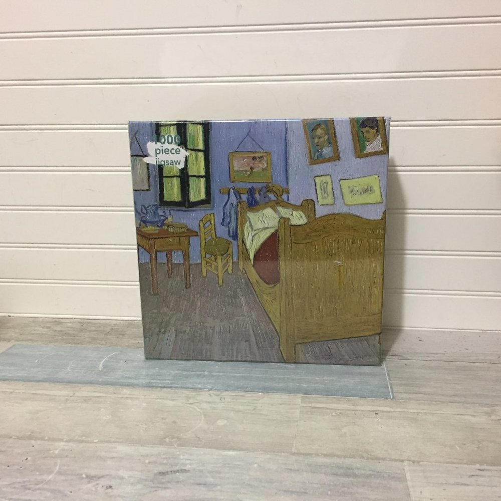 Vincent Van Gogh, Bedroom at Arles 1000 Piece Puzzle, Sealed